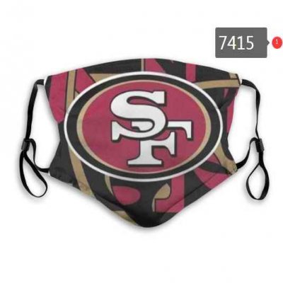 San Francisco 49ers Face Mask 7415 Filter Pm2.5 (Pls check description for details)