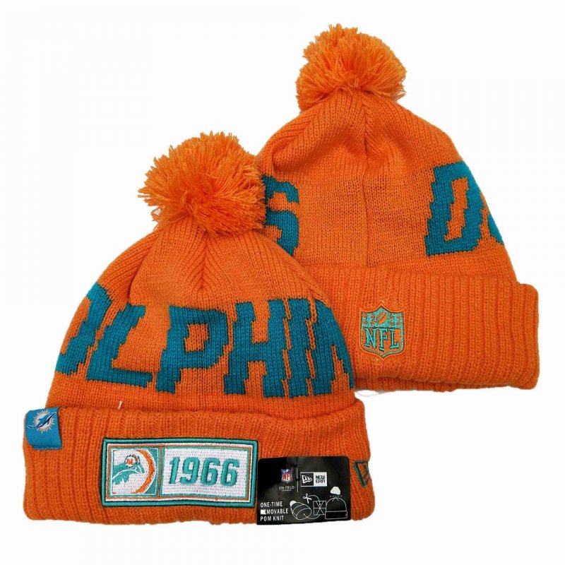 Miami Dolphins Knit Hats 037