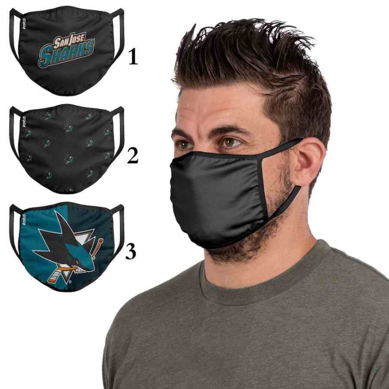 San Jose Sharks Sports Face Mask 001 Filter Pm2.5 (Pls check description for details)