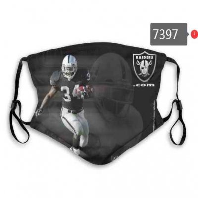 Las Vegas Raiders Face Mask 7397 Filter Pm2.5 (Pls check description for details)