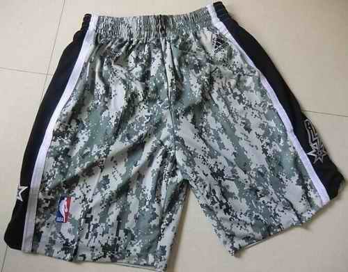 San Antonio Spurs Camo NBA Shorts