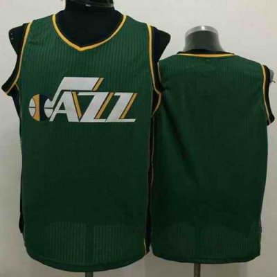 Revolution 30 Jazz Blank Green Stitched NBA Jersey