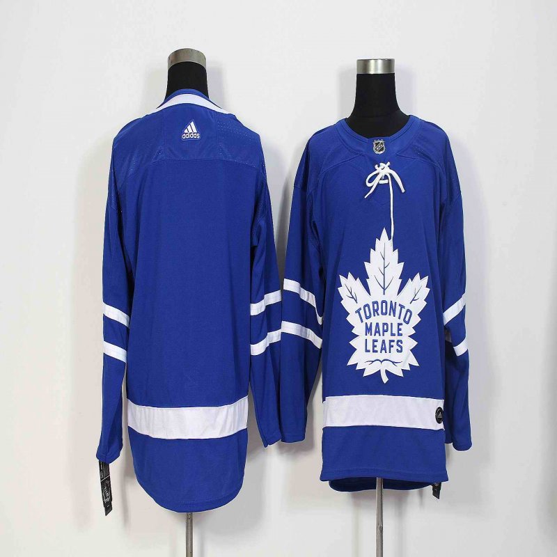 Men's Adidas Toronto Maple Leafs Blue Stitched NHL Jersey