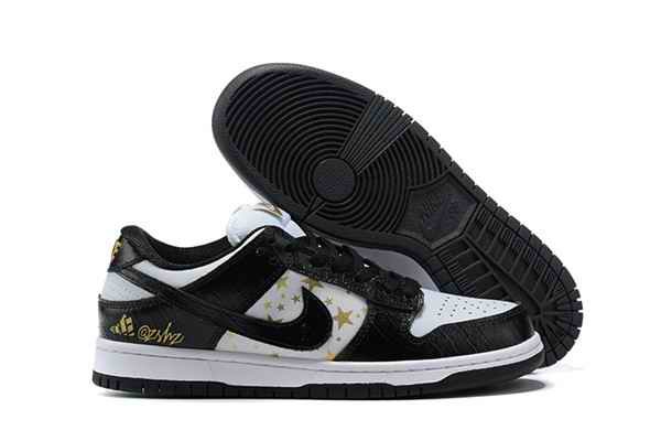 Men's Dunk Low SB Black/White Shoes 0209