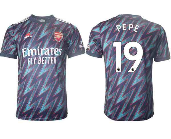 Arsenal F.C #19 Nicolas P'p' Away Soccer Jersey