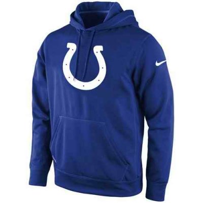 Indianapolis Colts Nike KO Logo Essential Hoodie Royal Blue