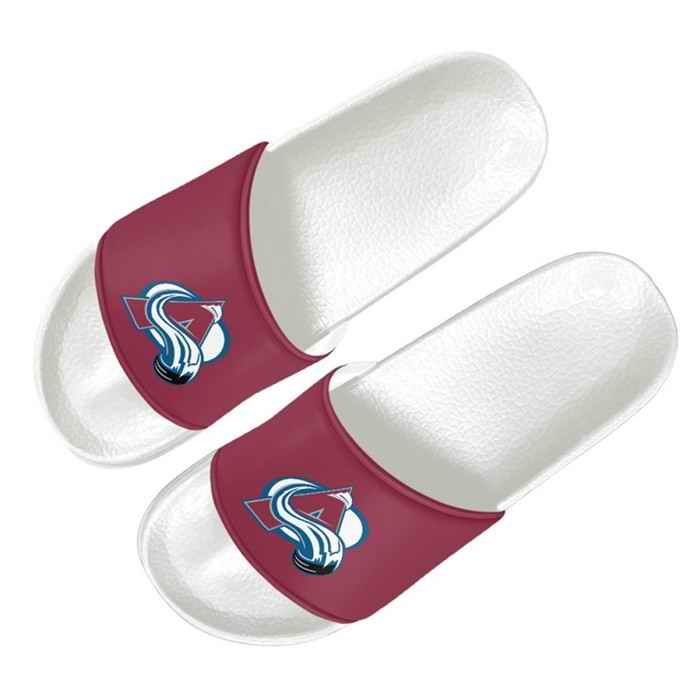 Women's Colorado Avalanche Flip Flops 001