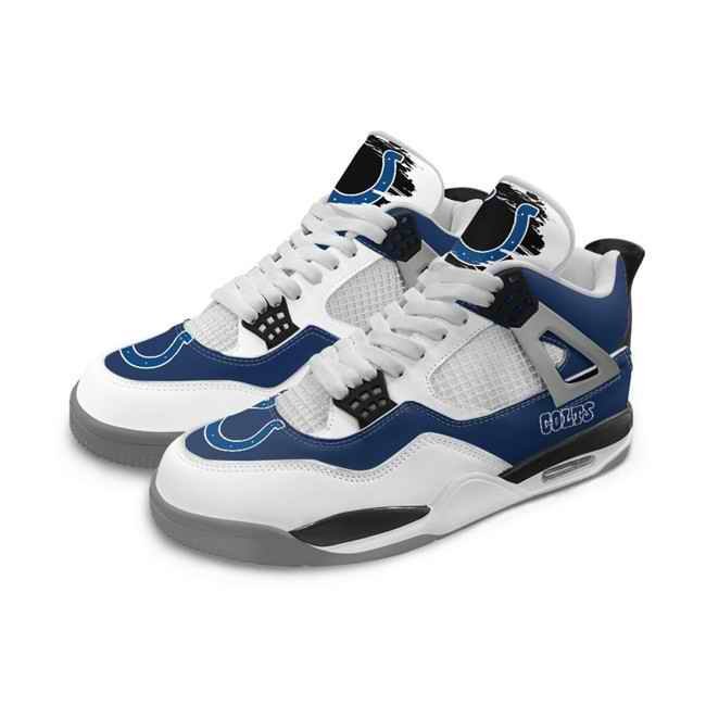 Women's Indianapolis Colts Running weapon Air Jordan 4 Shoes 0002