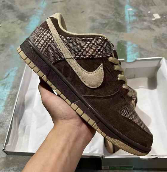 Men's Dunk Low Brown Shoes 0257