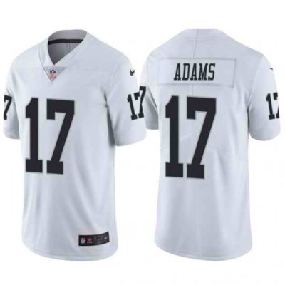 Youth Las Vegas Raiders #17 Davante Adams White Vapor Untouchable Limited Stitched NFL Jersey