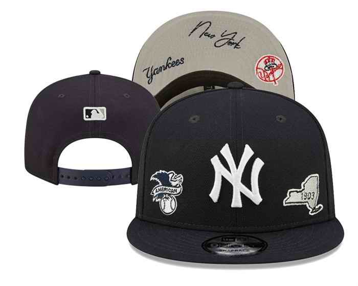 New York Yankees 2024 Stitched Snapback Hats 002