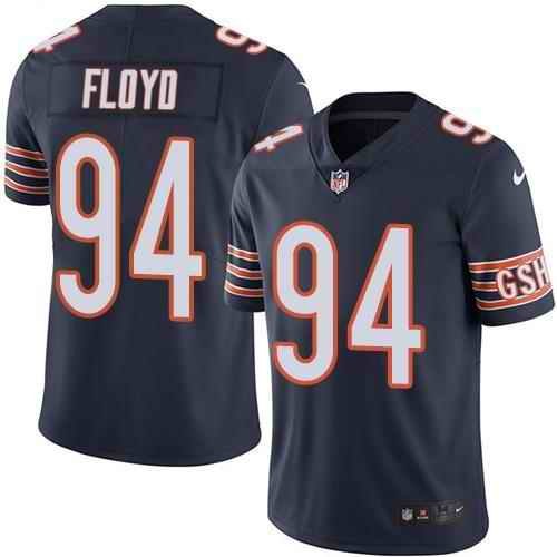 Nike Bears #94 Leonard Floyd Navy Blue Youth Stitched NFL Limited Rush Jersey