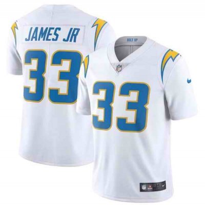 Youth Los Angeles Chargers #33 Derwin James JR White Vapor Untouchable Limited Stitched Jersey