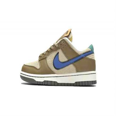 Men's SB Dunk Low Brown Shoes 0326