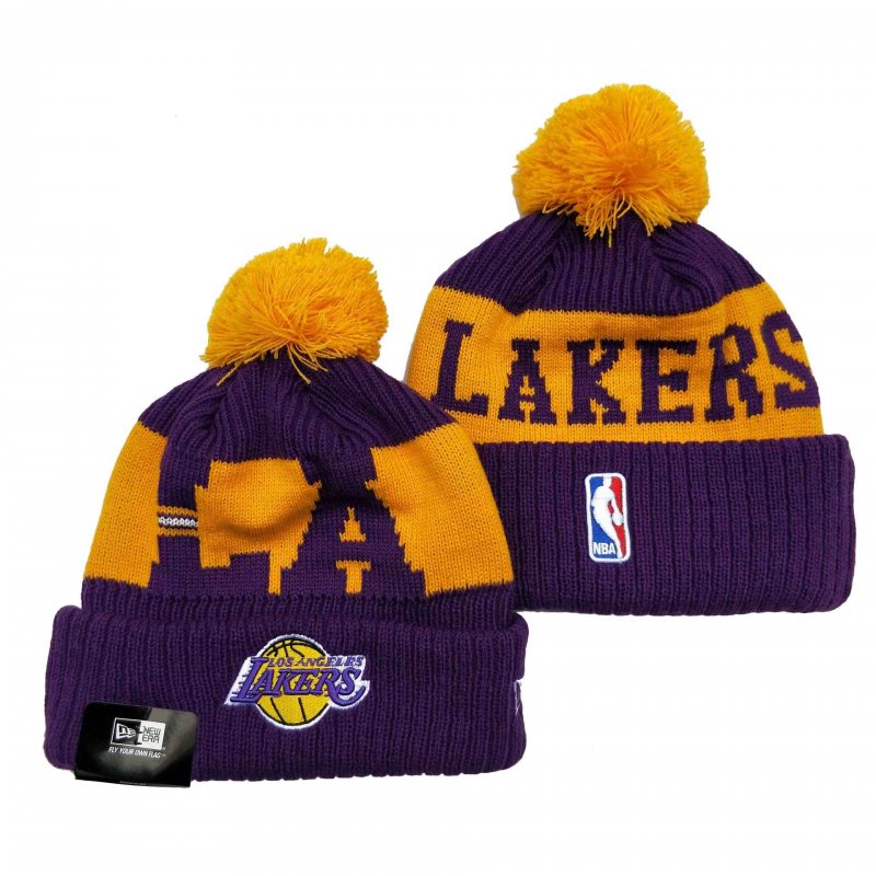 Los Angeles Lakers Kint Hats 003