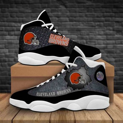 Women's Cleveland Browns Limited Edition JD13 Sneakers 004