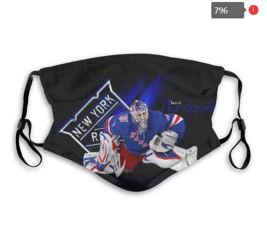 New York Rangers Face Mask 007 Filter Pm2.5 (Pls check description for details)