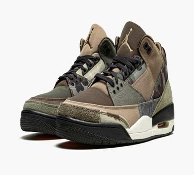 Men's Running weapon Air Jordan 3 'Patchwork Camo' Shoes 057