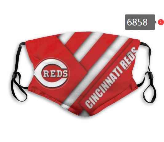 Cincinnati Reds Face Mask 6858 Filter Pm2.5 (Pls check description for details)