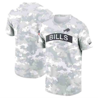 Men's Buffalo Bills 2024 Arctic Camo Salute to Service Performance T-Shirt