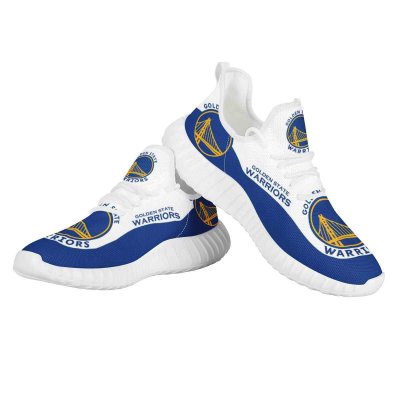 Women's Golden State Warriors Mesh Knit Sneakers/Shoes 004