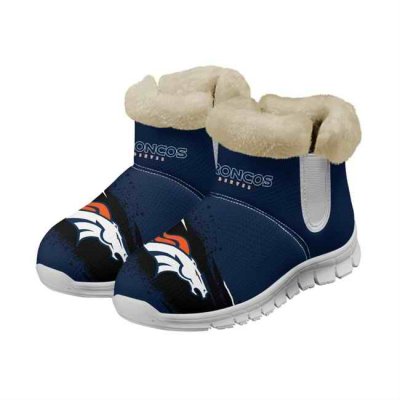 Men's Denver Broncos 2024 Snow Boots/Shoes 001(Pls check description for details)