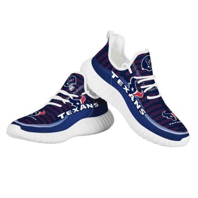 Men's Houston Texans Mesh Knit Sneakers/Shoes 011