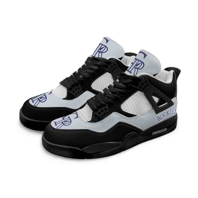 Women's Colorado Rockies Running weapon Air Jordan 4 Shoes 001