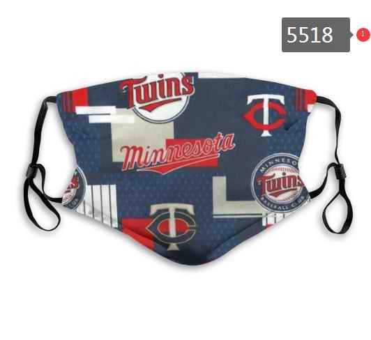 Minnesota Twins Face Mask 007 Filter Pm2.5 (Pls check description for details)