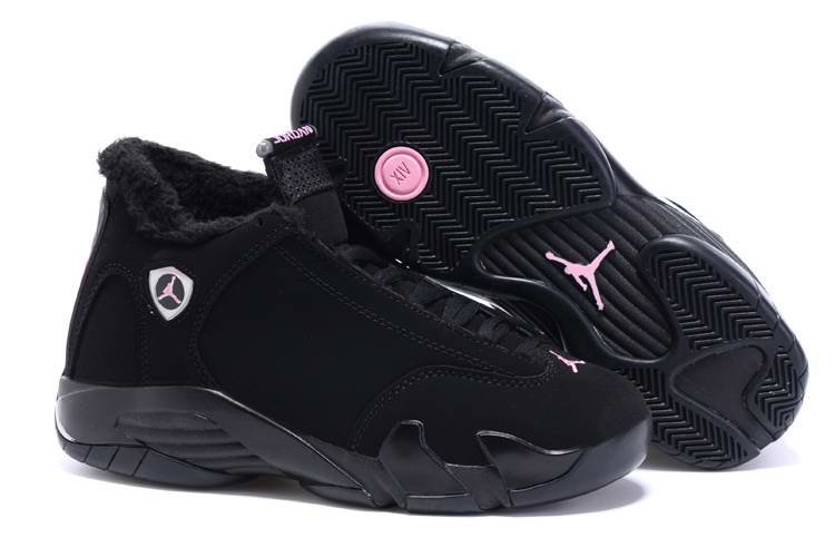 Running weapon Wholesale Air Jordan 14 Velvet Lining Women's Shoes Cheap