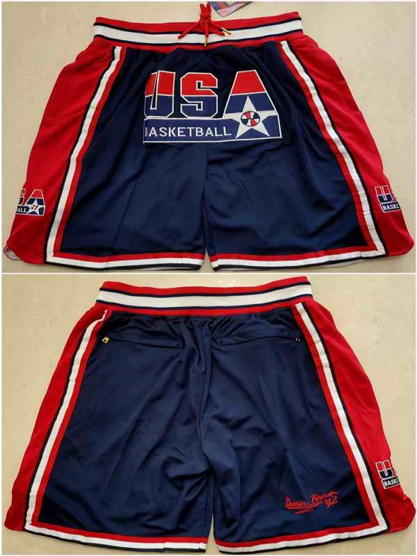 Men's Team USA Navy Shorts (Run Small)