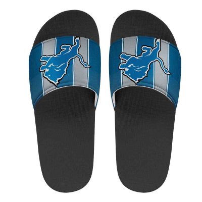 Men's Detroit Lions Flip Flops 001