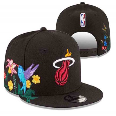 Miami Heat Stitched Snapback Hats 039