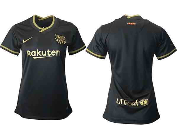 Women's Barcelona Blank Away Soccer Club Jersey