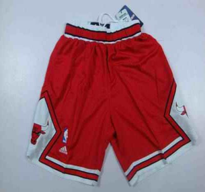 Chicago Bulls Red NBA Shorts