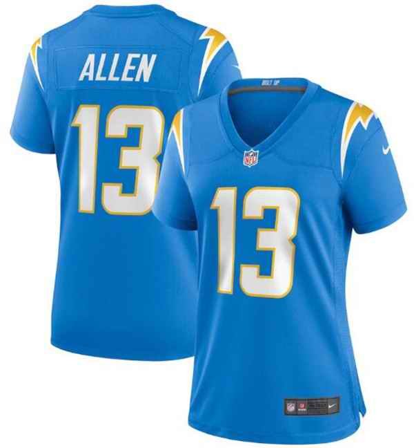 Women's Los Angeles Chargers #13 Keenan Allen Blue Vapor Untouchable Limited Stitched Jersey