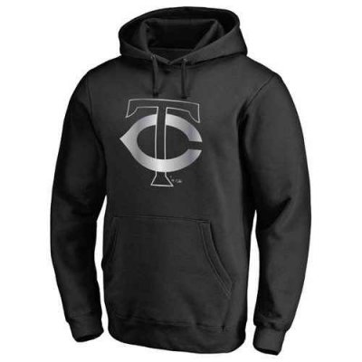 Minnesota Twins Platinum Collection Pullover Hoodie Black