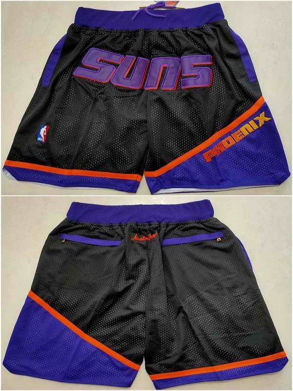 Men's Phoenix Suns Black Shorts (Run Small)