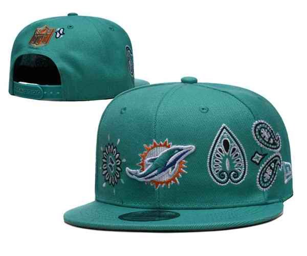 Miami Dolphins Stitched Snapback Hats 086