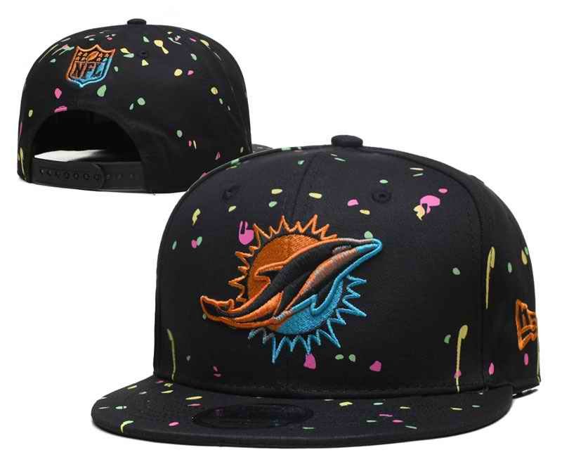 Miami Dolphins Stitched Snapback Hats 085