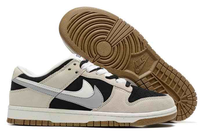 Women's Dunk Low Cream/Black Shoes 214