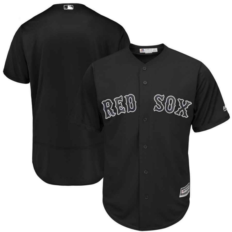 Men's Boston Red Sox Majestic Black 2019 Players' Weekend Replica Team Stitched MLB Jersey