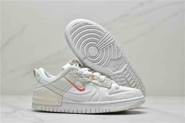 Women's Dunk Low SB Cream/White Shoes 0107