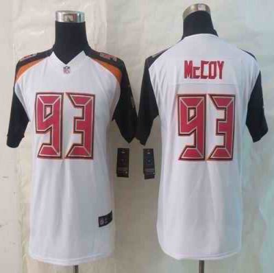 Nike Buccaneers #93 Gerald McCoy White Youth Stitched NFL New Limited Jersey