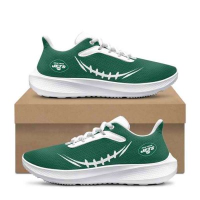 Women's New York Jets Green Running Shoe 001