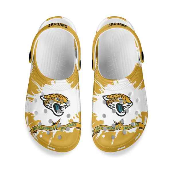 Women's Jacksonville Jaguars Bayaband Clog Shoes 001