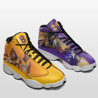 Men's Los Angeles Lakers Limited Edition JD13 Sneakers 005