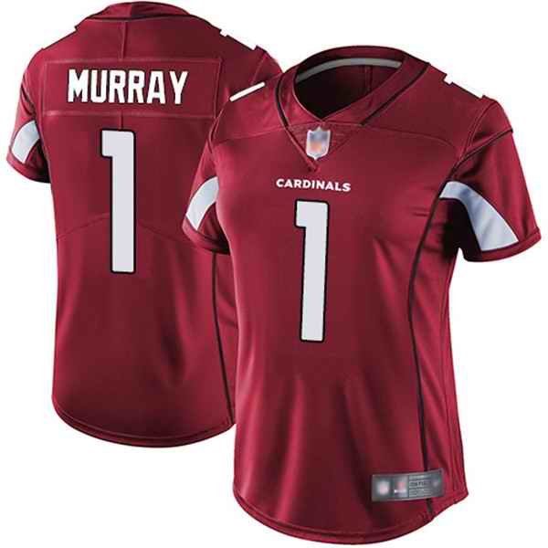 Women's Arizona Cardinals #1 Kyler Murray Red Vapor Untouchable Limited Stitched NFL Jersey(Run Small)