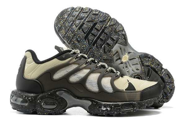 Men's Hot sale Running weapon Air Max TN Black Shoes 0222