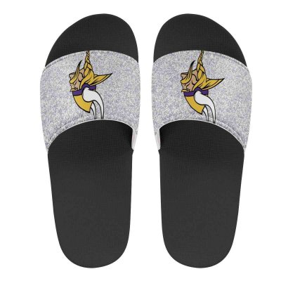 Women's Minnesota Vikings Flip Flops 002